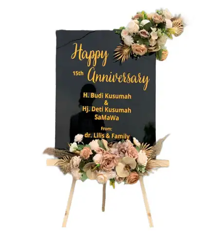 Papan Bunga Akrilik Gunung Jampang