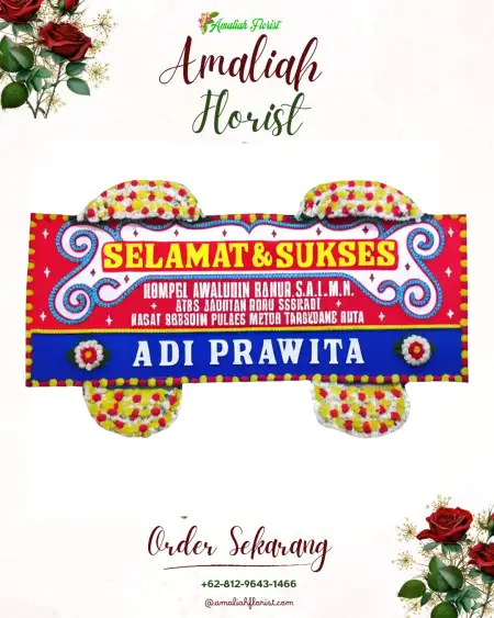 Papan Bunga Ucapan Selamat Gunung Jampang